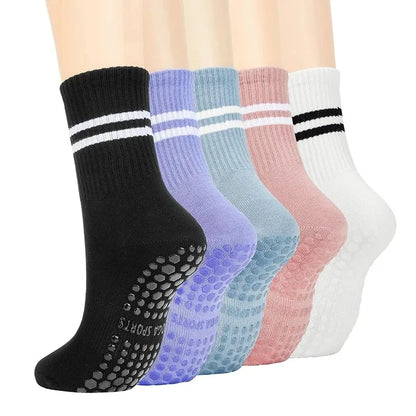 4 Pairs Yoga Socks